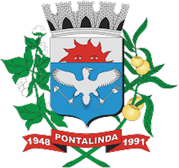 Brasão da Prefeitura Municipal de Pontalinda