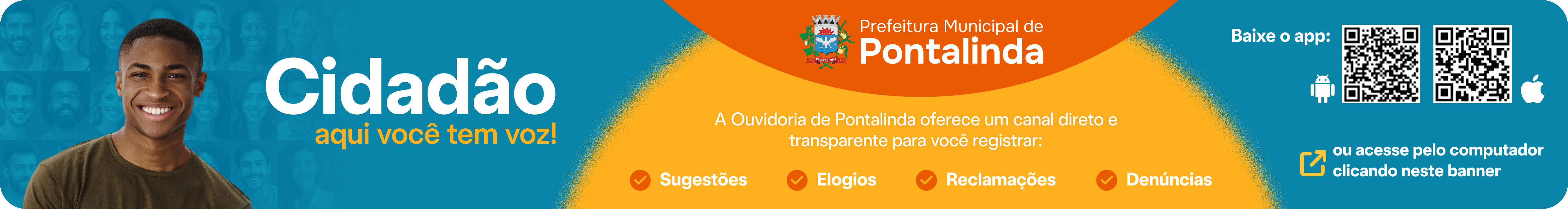 eOuve - Ouvidoria da cidade de Pontalinda