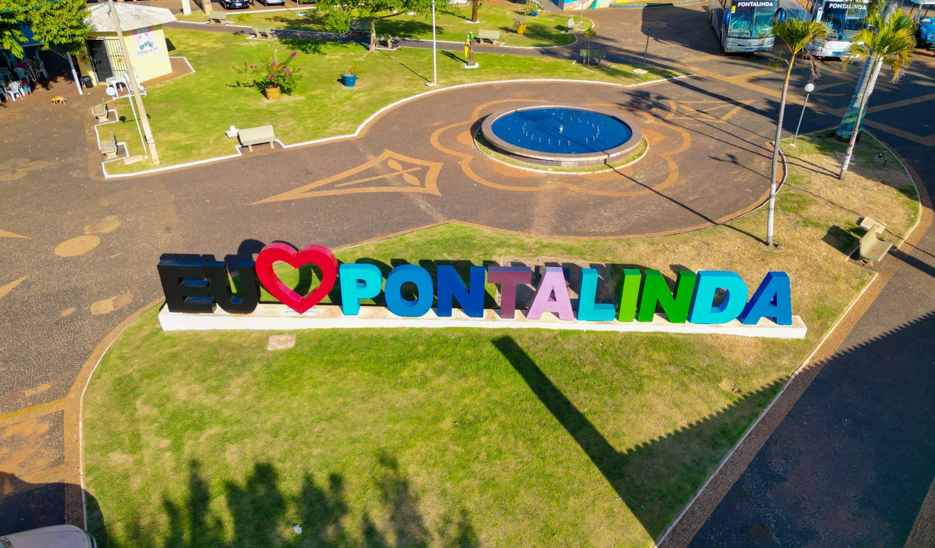 Imagem de um ponto do municipio de Pontalinda